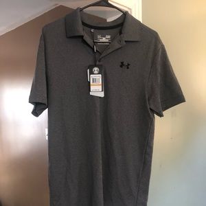 Under Armour heat gear golf polo